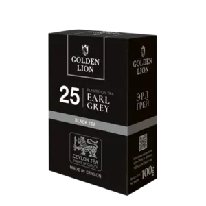ЧАЙ GOLDEN LION ЧЕРНЫЙ ЭРЛ ГРЕЙ 100Г