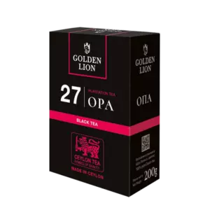 ЧАЙ GOLDEN LION ЧЕРНЫЙ ОРА 200Г