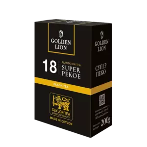 ЧАЙ GOLDEN LION ЧЕРНЫЙ СУПЕР ПЕКОЕ 200Г — изображение 1