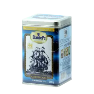 ЧАЙ DANIEL'S ЧЕРНЫЙ ЭРЛ ГРЕЙ КАПИТАНСКИЙ 250Г ЖБ
